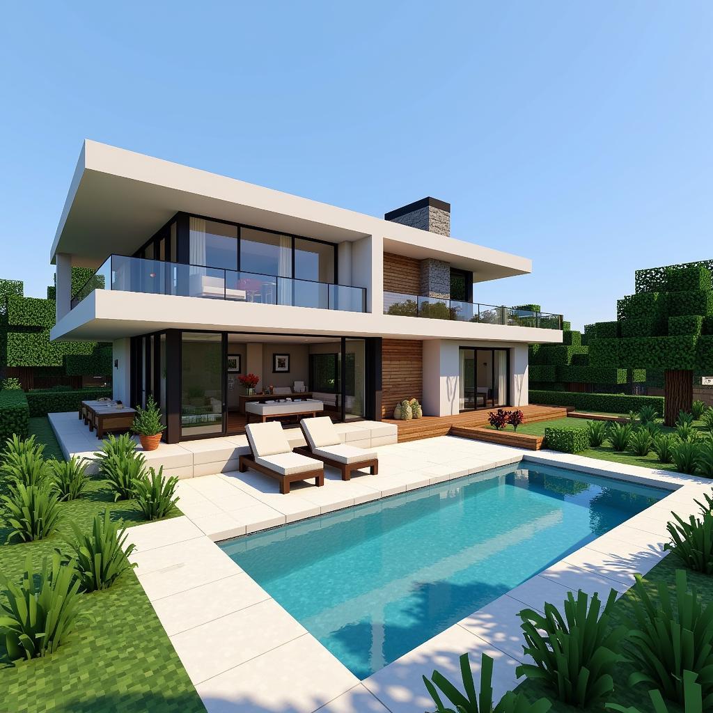 Modern Minecraft House Download