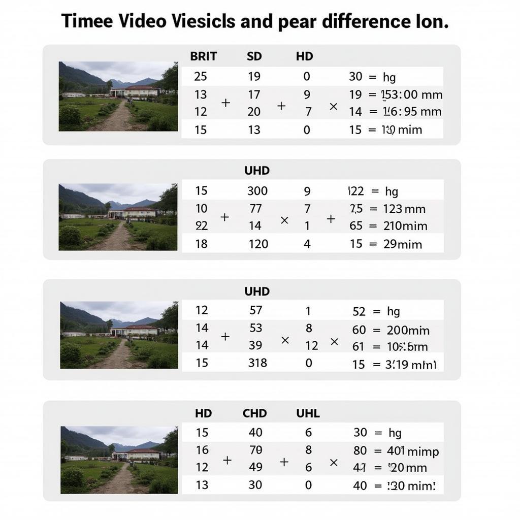 Mobile Video Formats and Resolutions