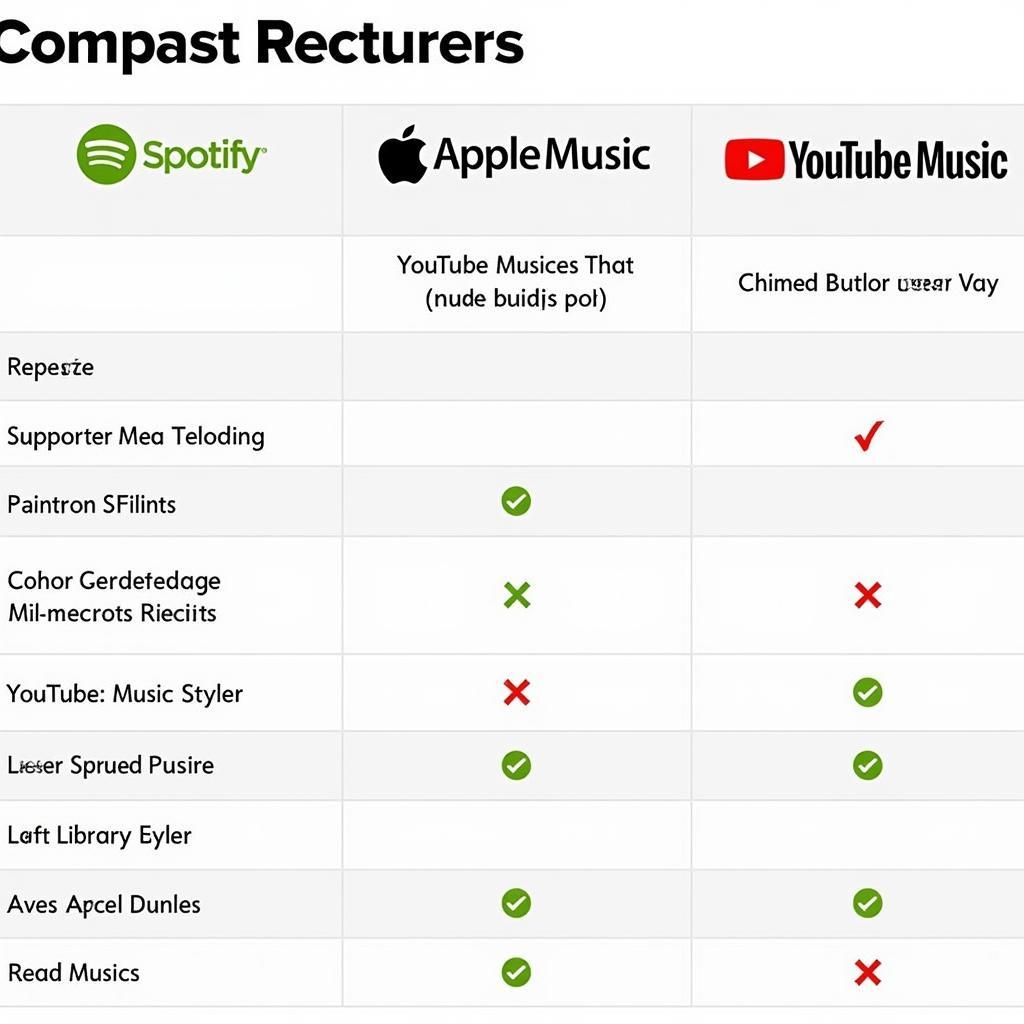 Music Streaming Platforms Comparison 