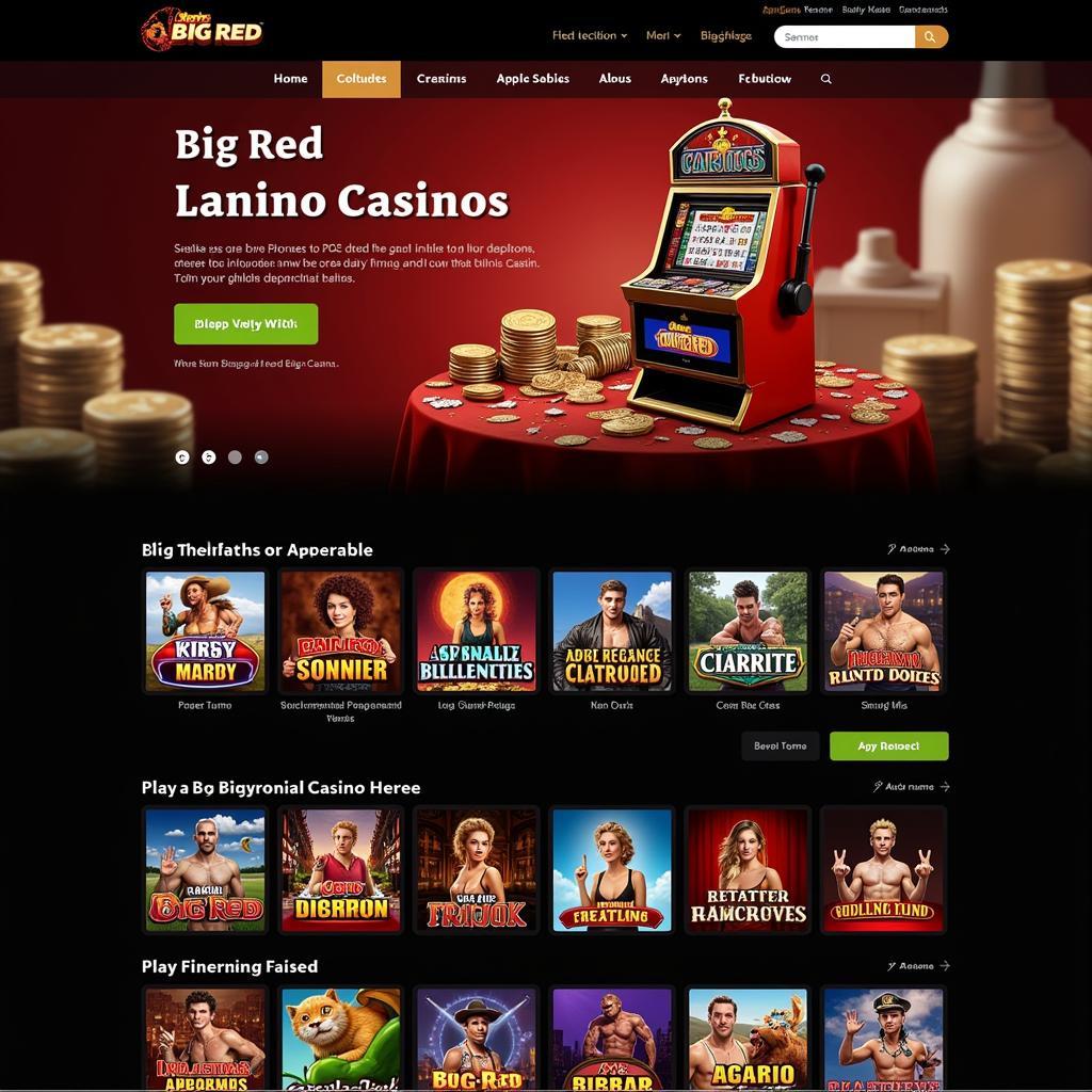 Online Casino Platform Offering Big Red