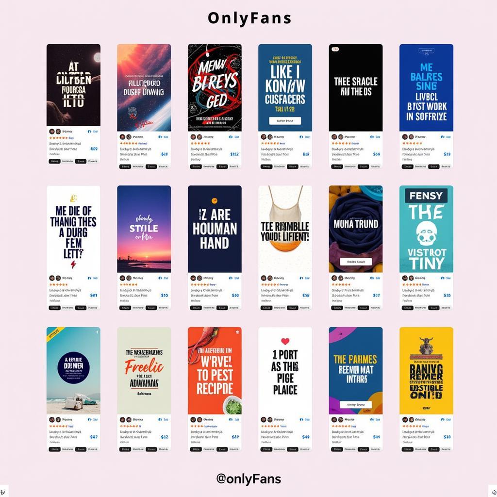 OnlyFans Banner Design Inspiration