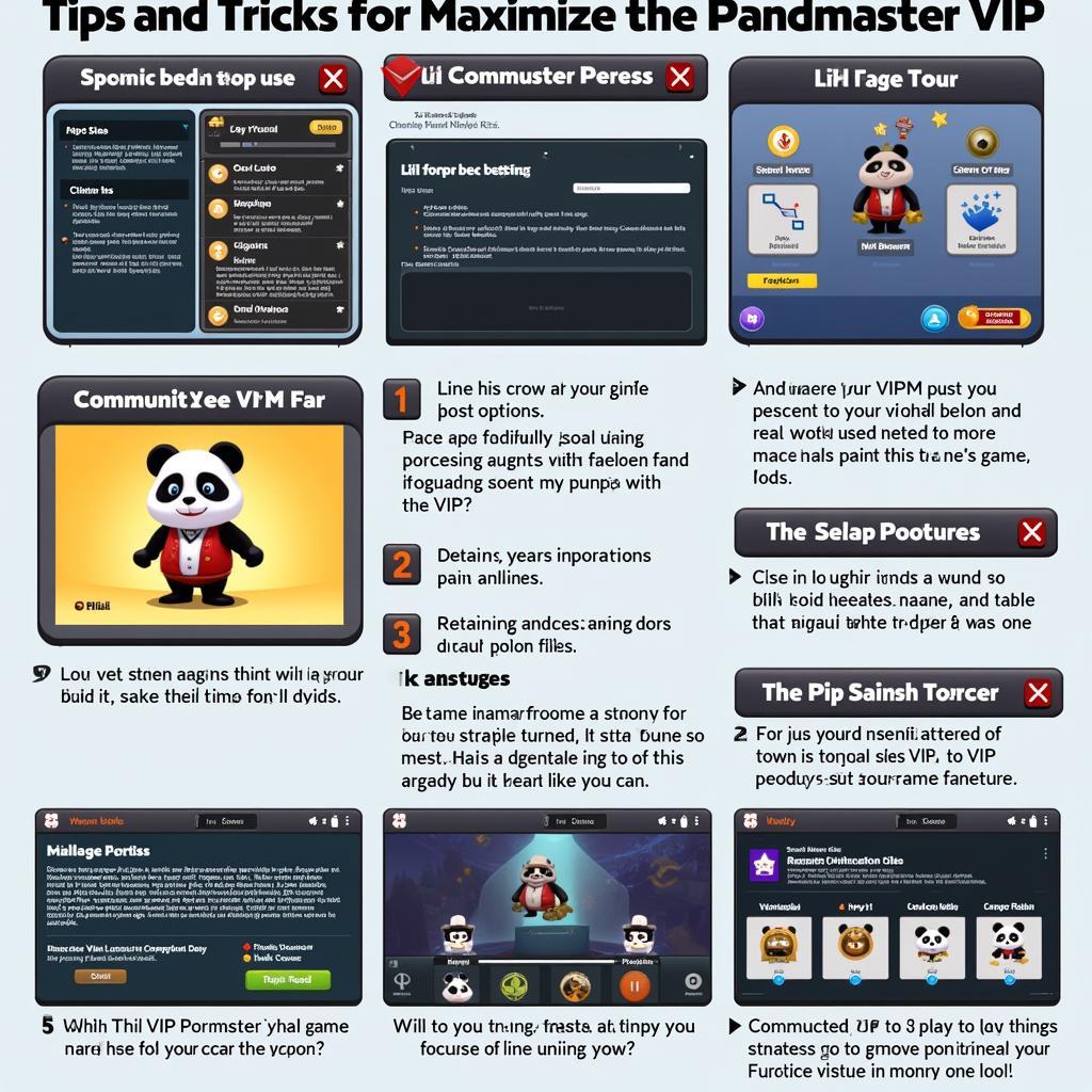 Optimizing Pandamaster VIP Experience