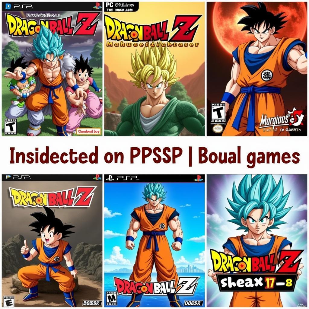 Other Dragon Ball Z Games on PPSSPP