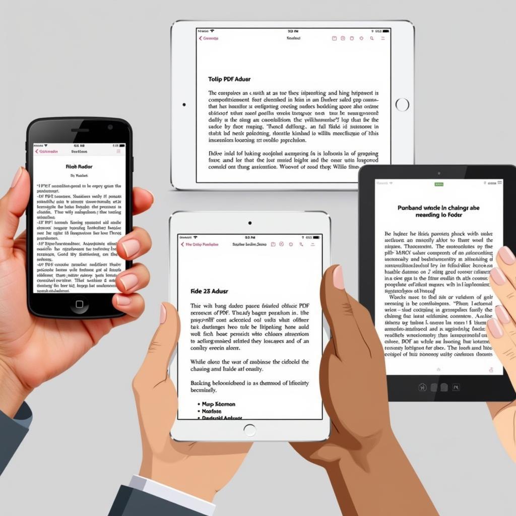 PDF Reading Experience on Different Devices