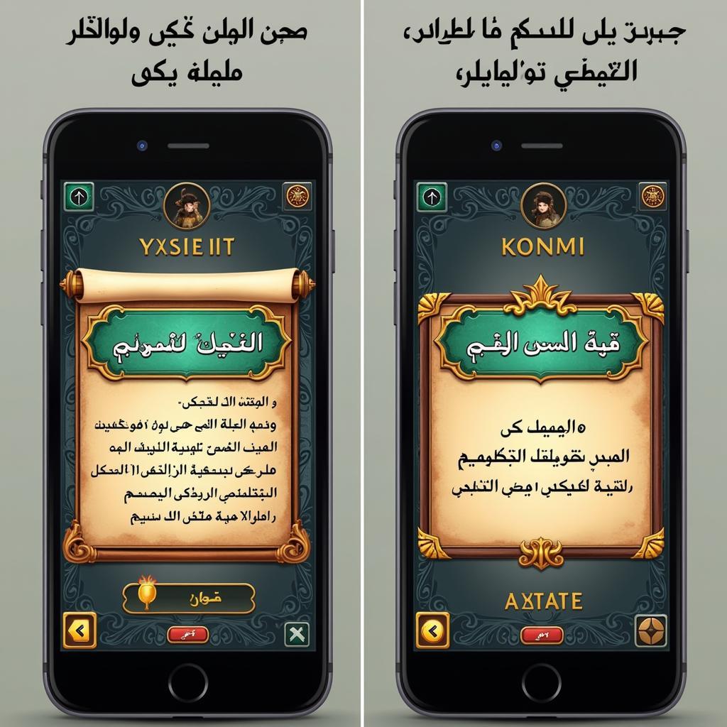 Persian Font Impact on Android Game Readability