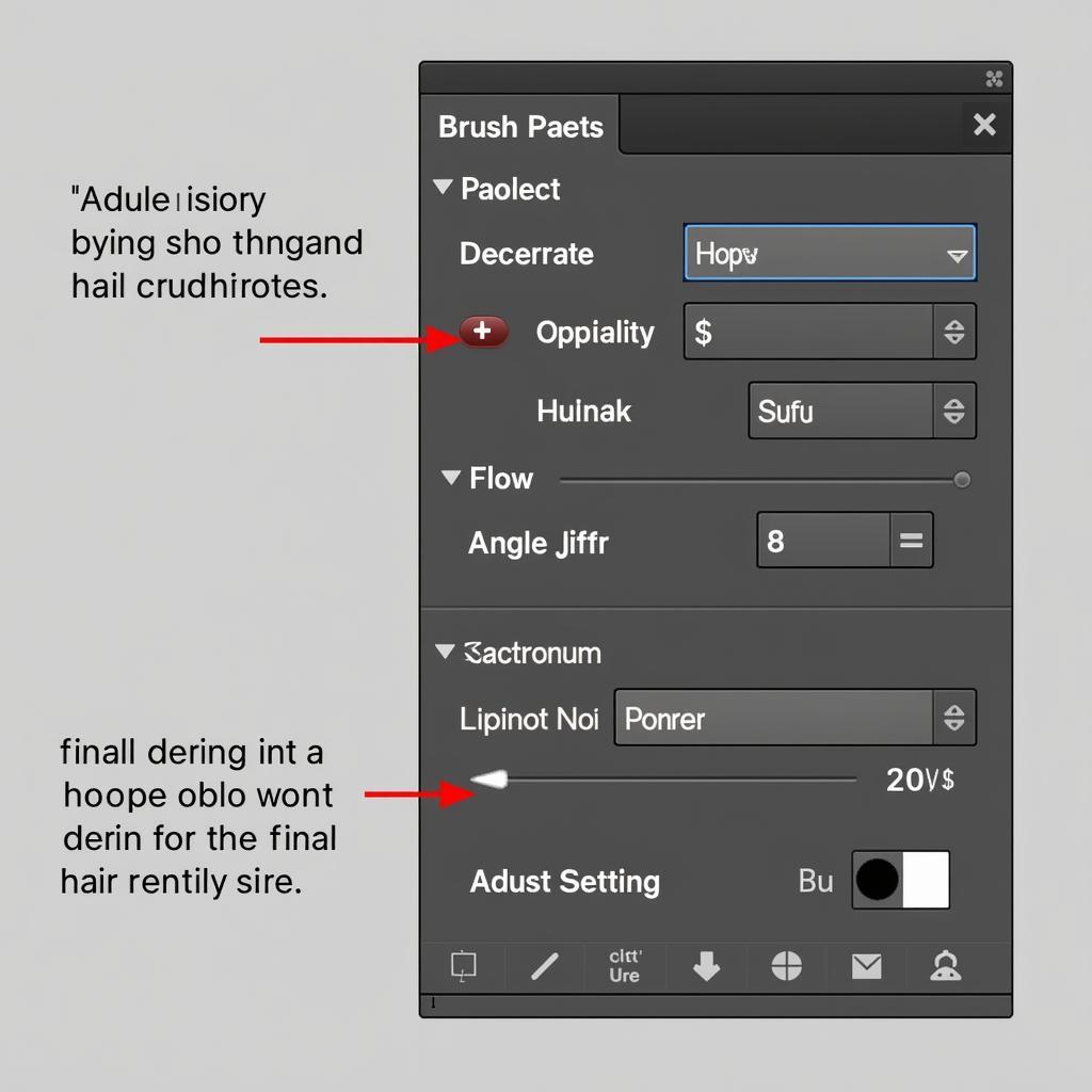 Photoshop Hair Brush Settings