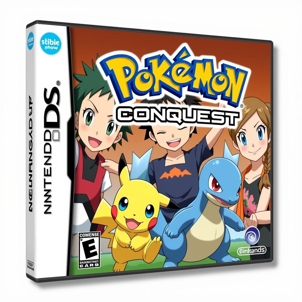 Pokemon Conquest Nintendo DS Box Art