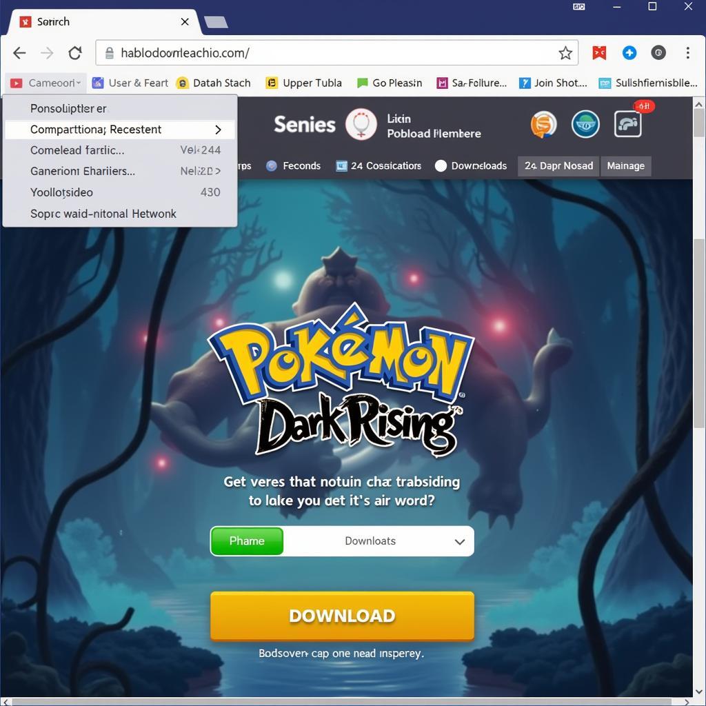 Pokemon Dark Rising Download Screenshot