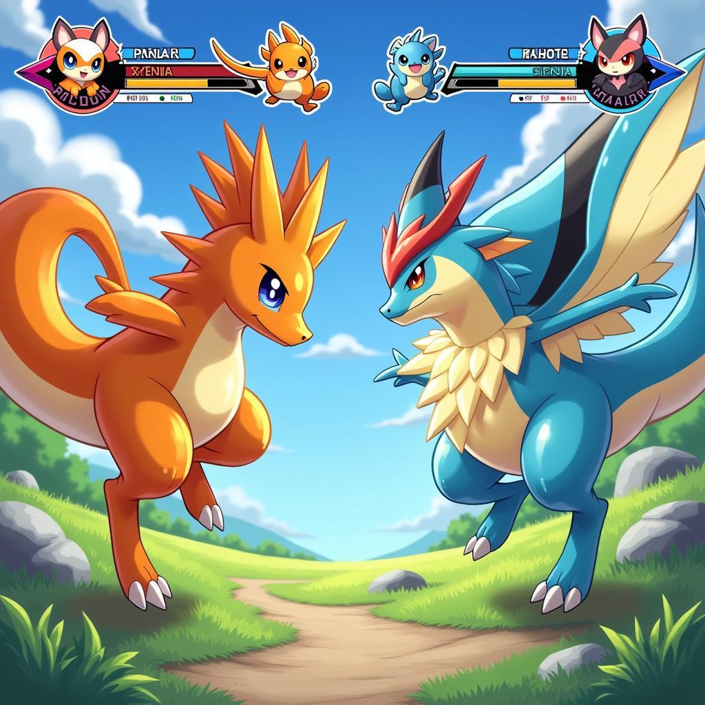 Pokemon Fusion 3 Battle Screenshot