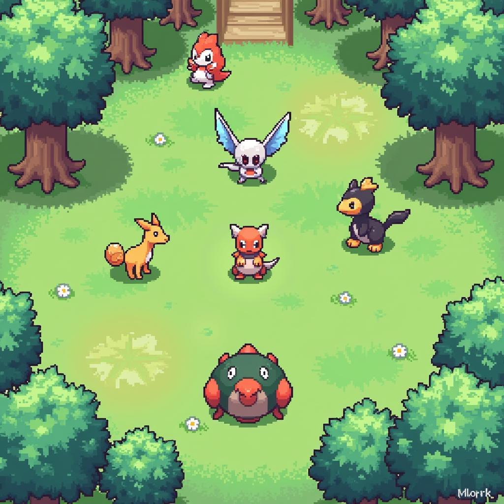 Pokemon Garbage Gold Gameplay Screenshot