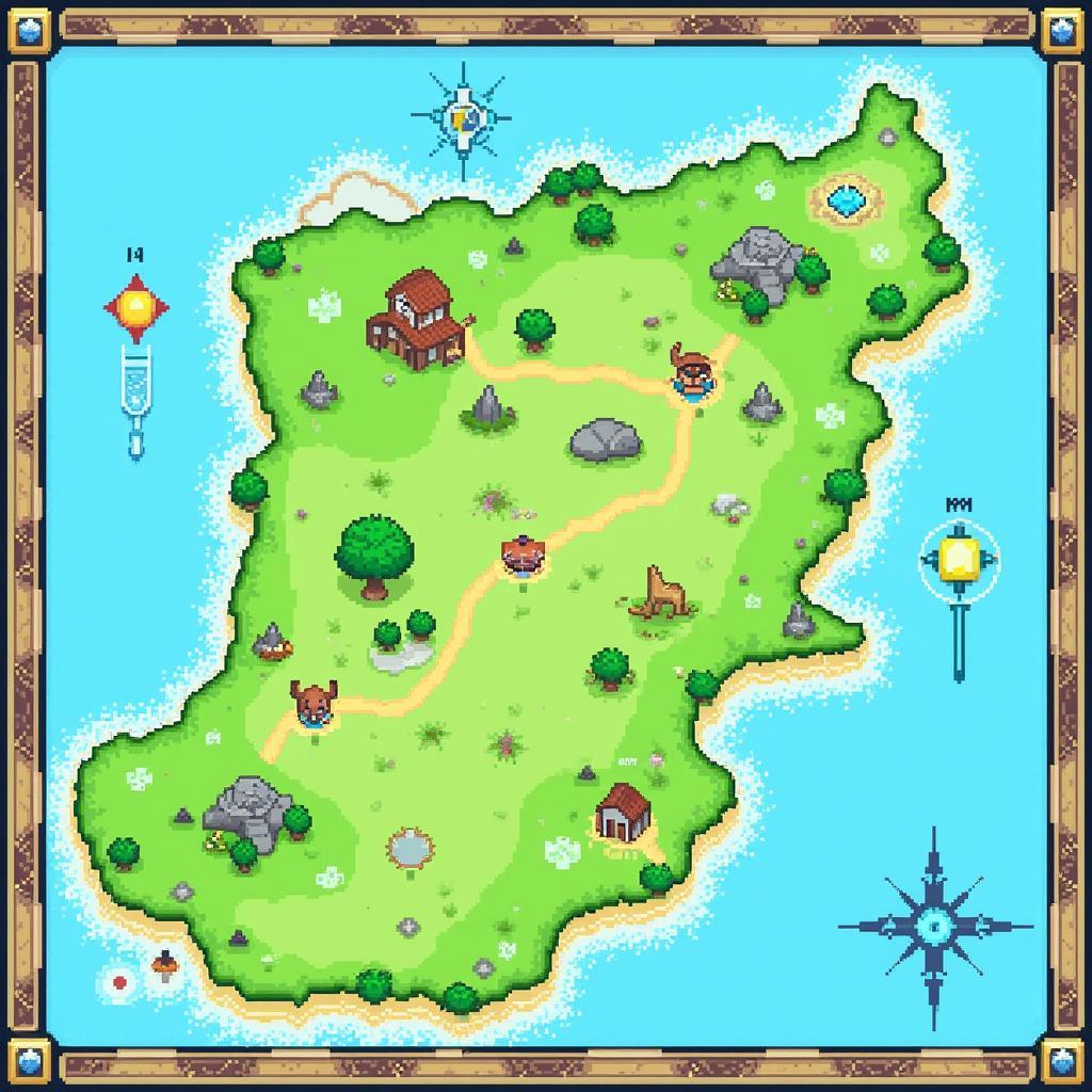 Pokemon Garbage Gold Kanto Map