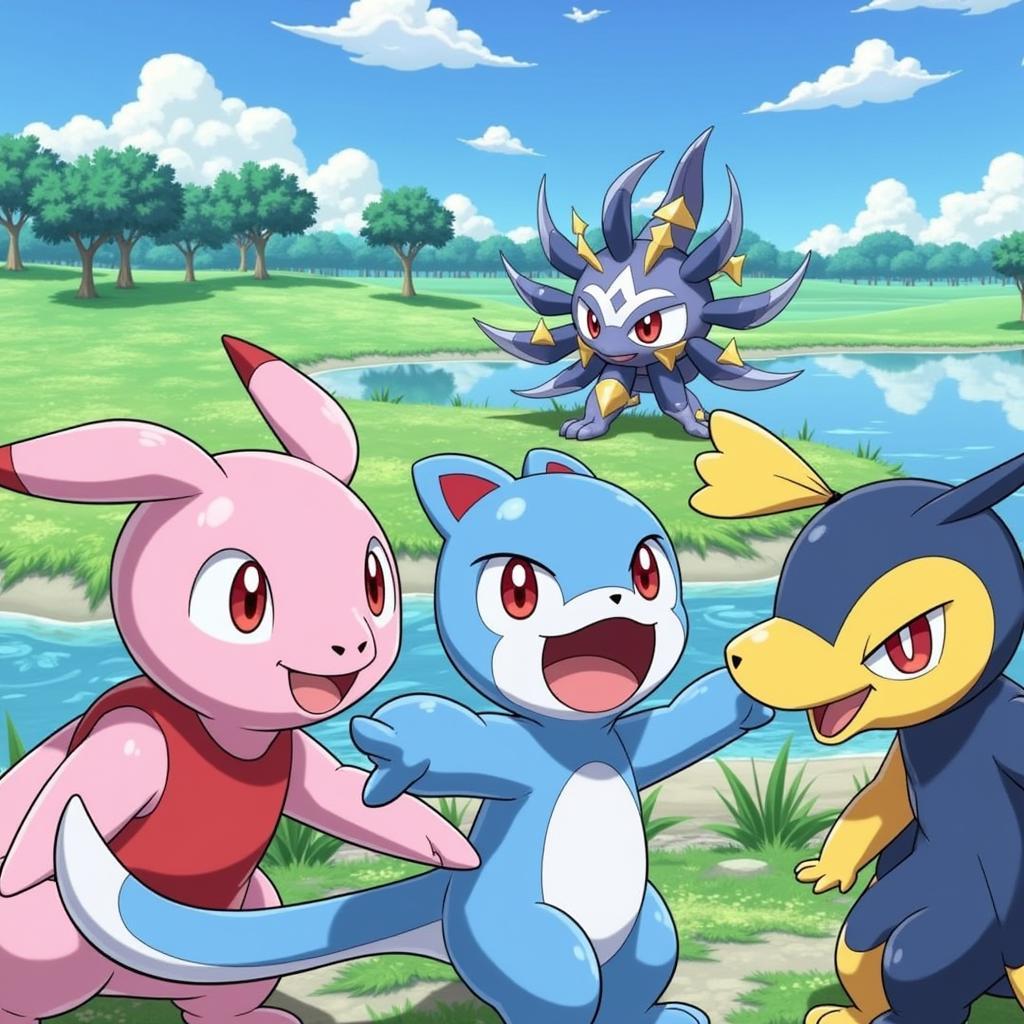 Pokemon Light Platinum Gameplay Screenshot