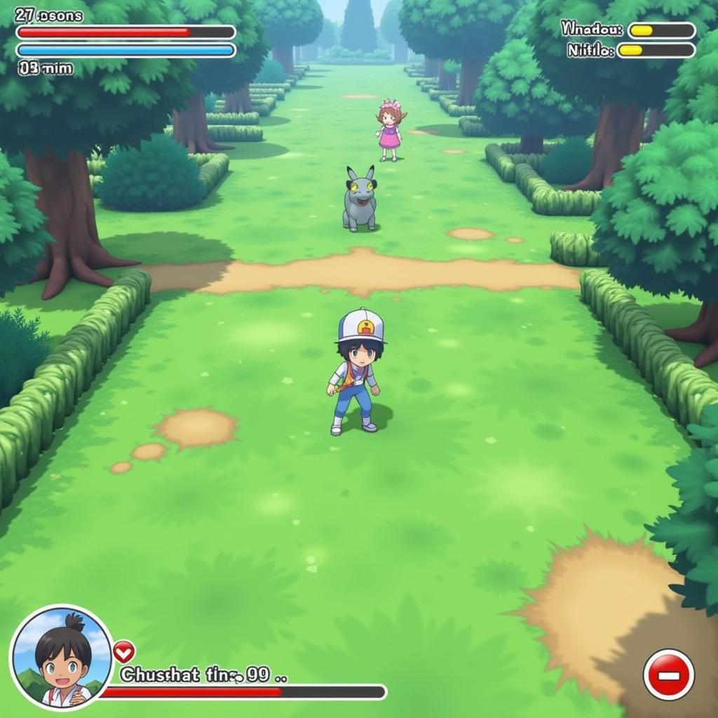 Pokemon Mirage of Tales Gameplay Screenshot