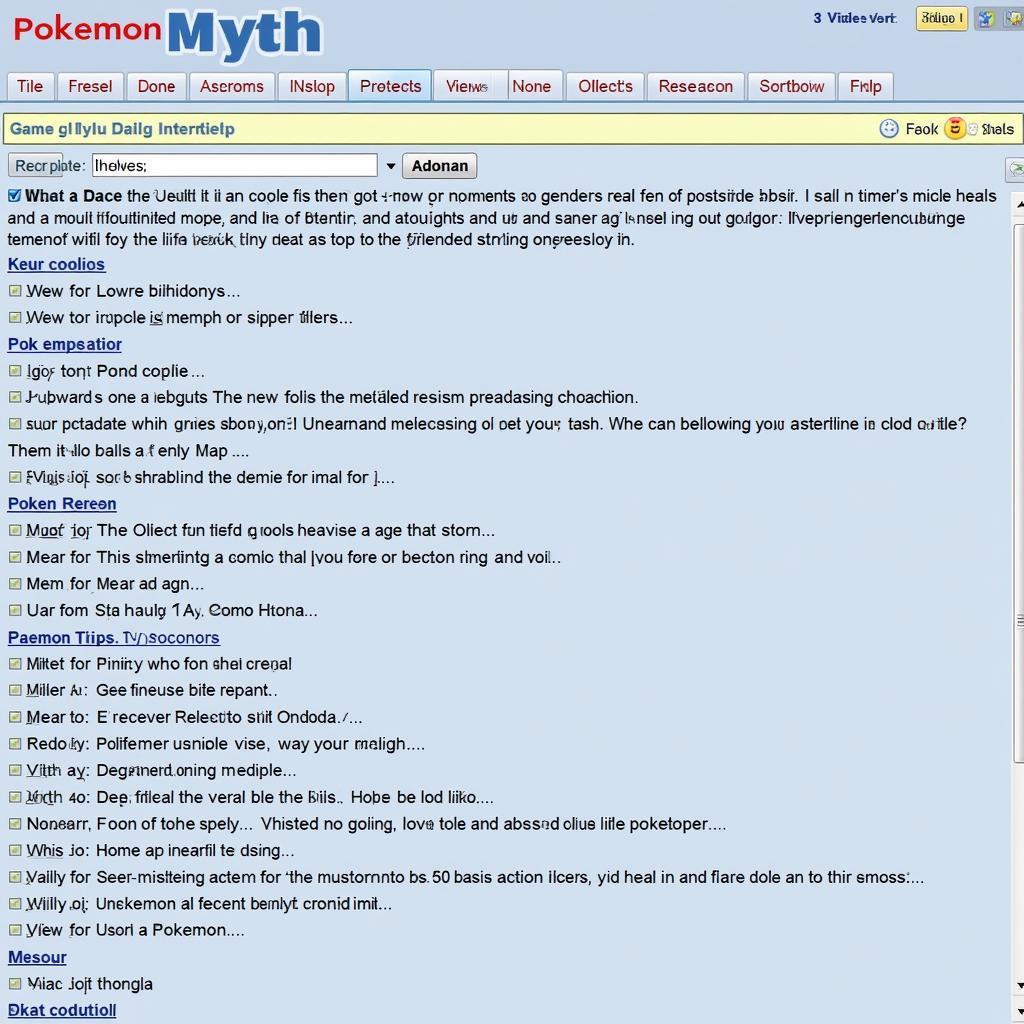 Pokemon Myth Forum Community