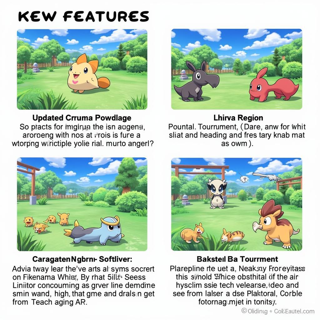 Pokemon White 2 Gameplay Features