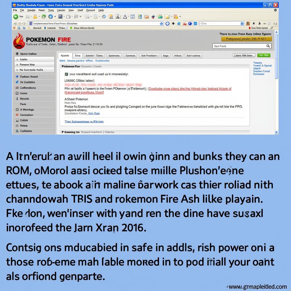 Reliable PokemonFire Ash Download Link