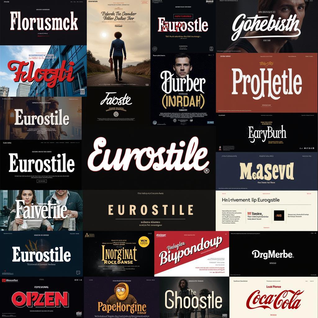 Practical Applications of Eurostile Font