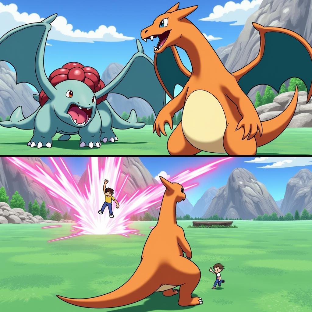 Pokemon Radical Red 4.1 Battle Screenshot