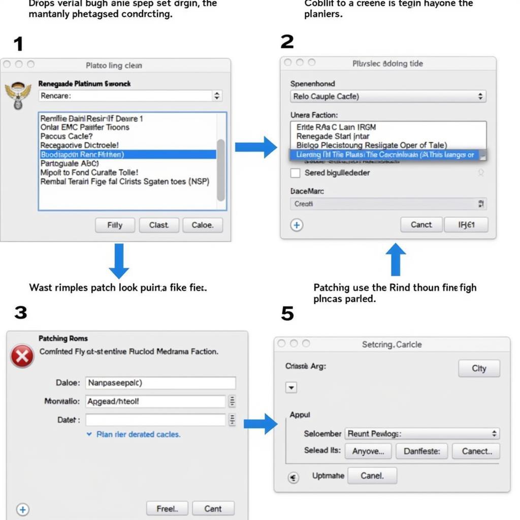 Renegade Platinum Patching Process