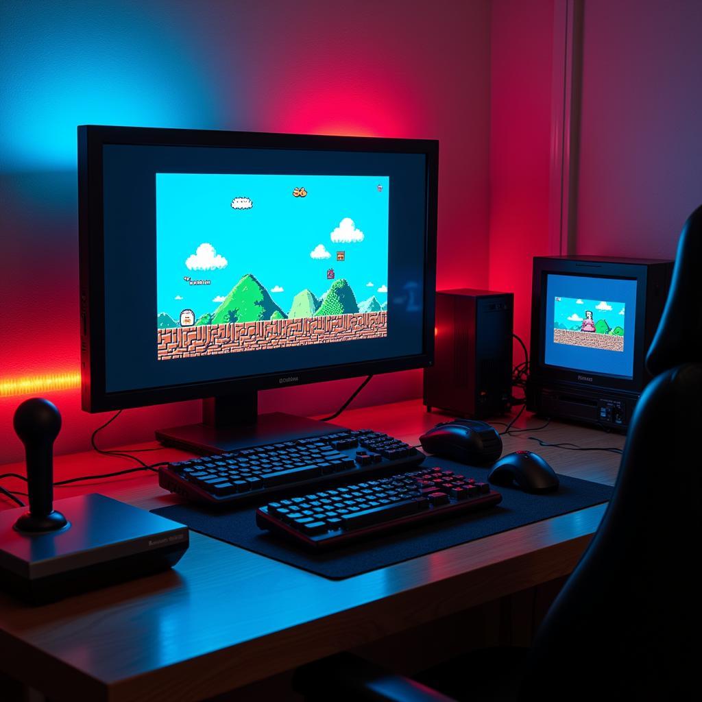 Retro Gaming Setup