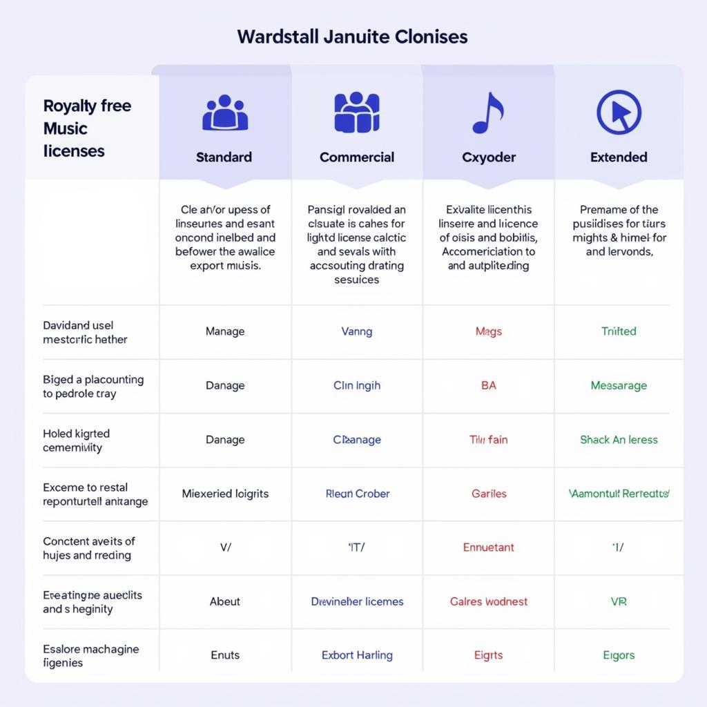 Different Types of Royalty-Free Music Licenses