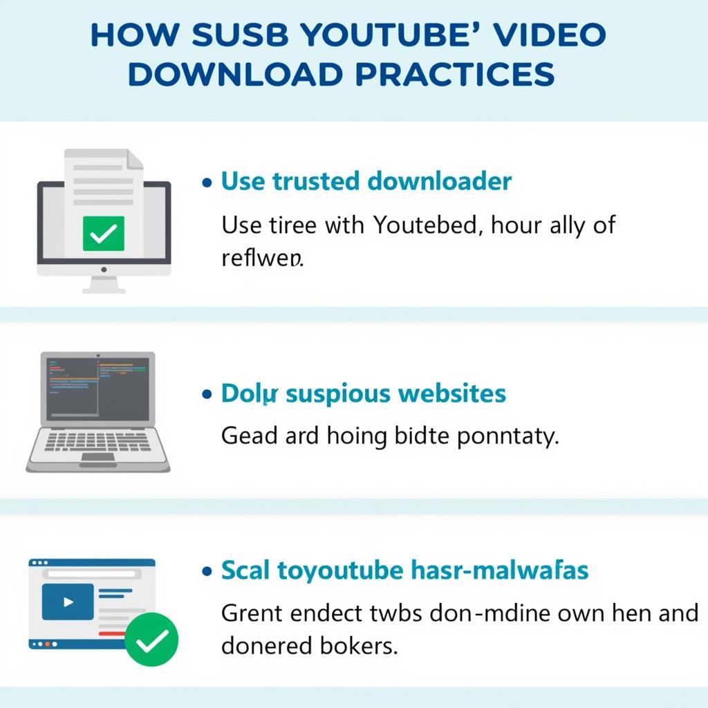 Safe YouTube Video Download Practices