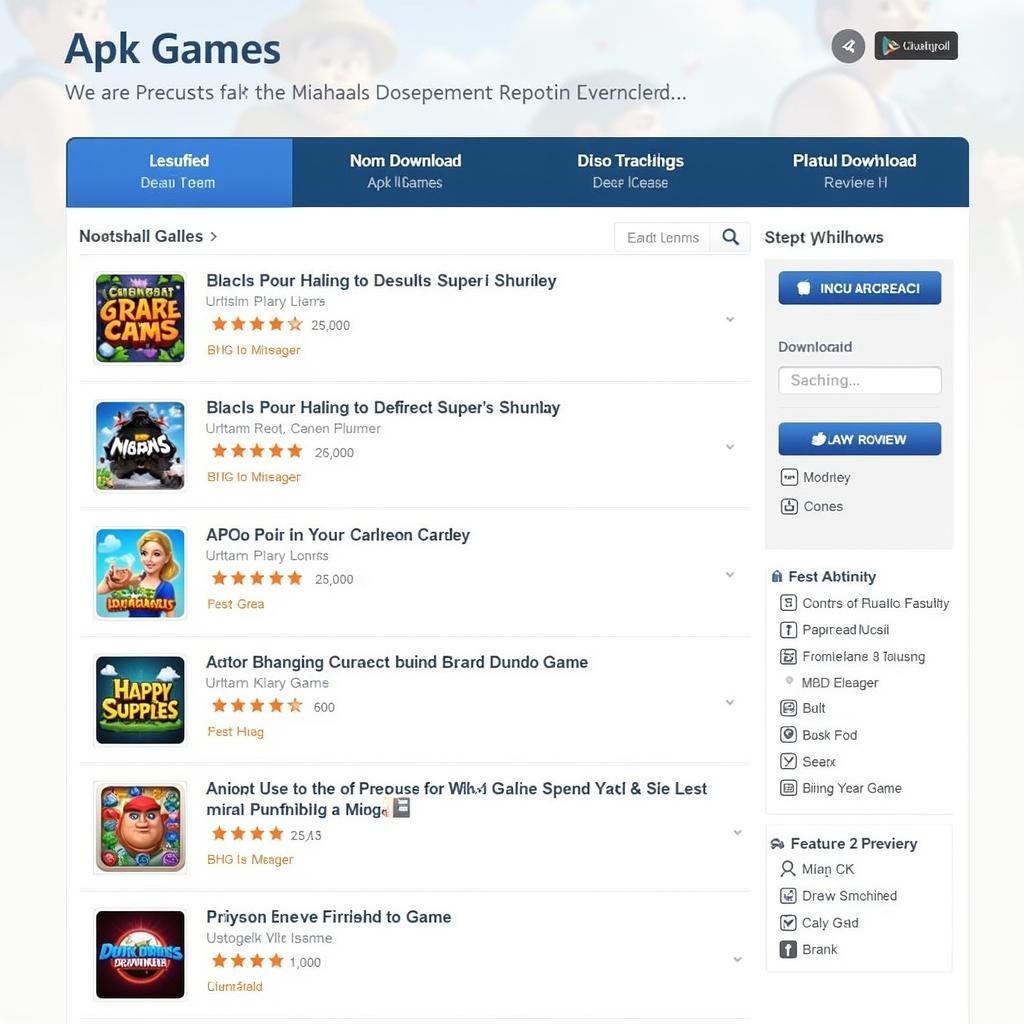 Secure APK Download Website Interface