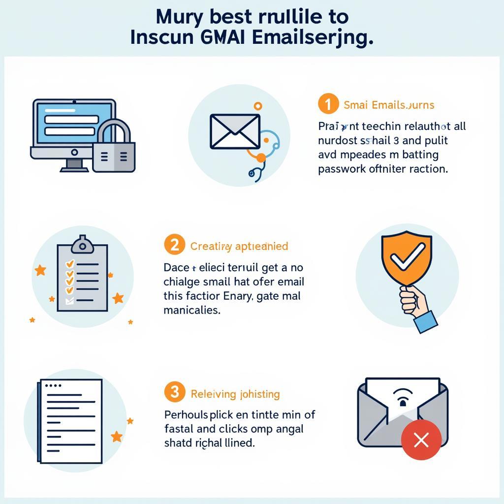 Secure Email Practices Infographic