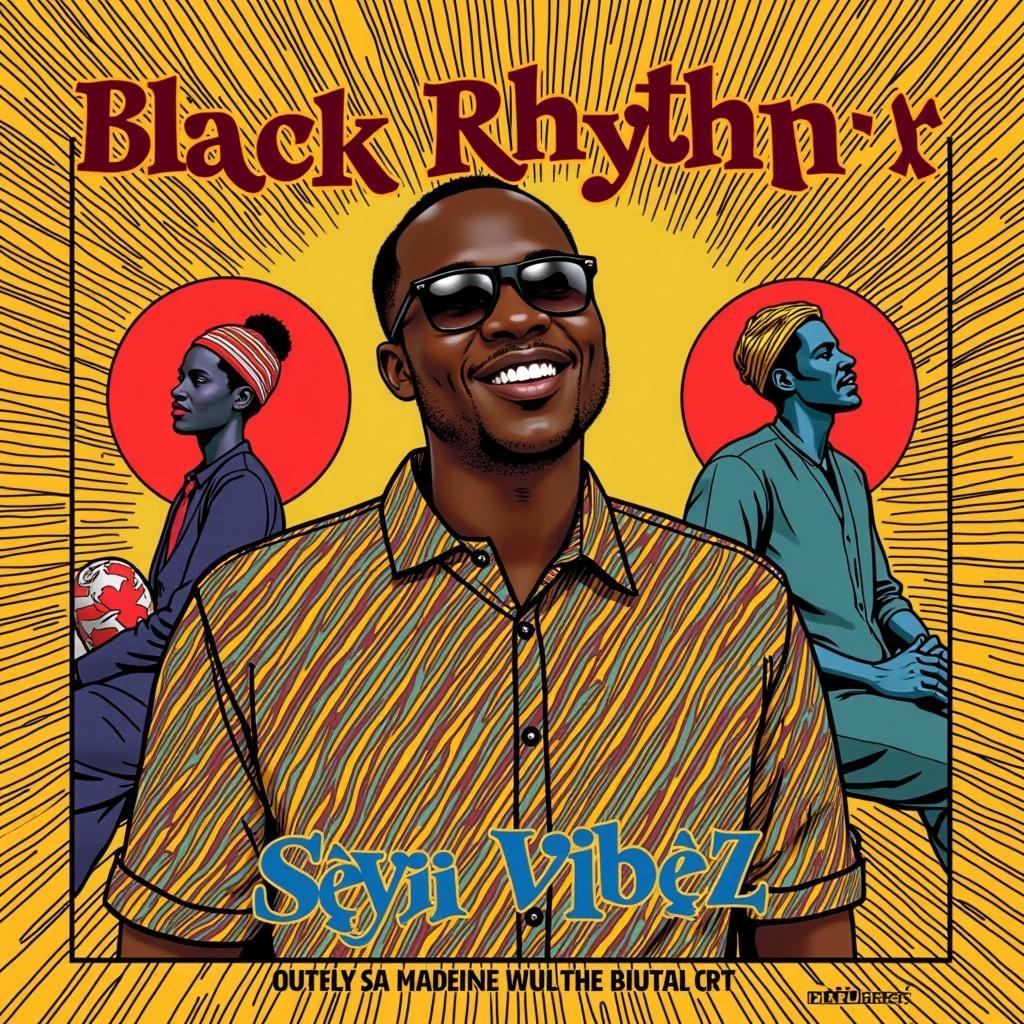 Seyi Vibez - Blacka Rhythm Album Art