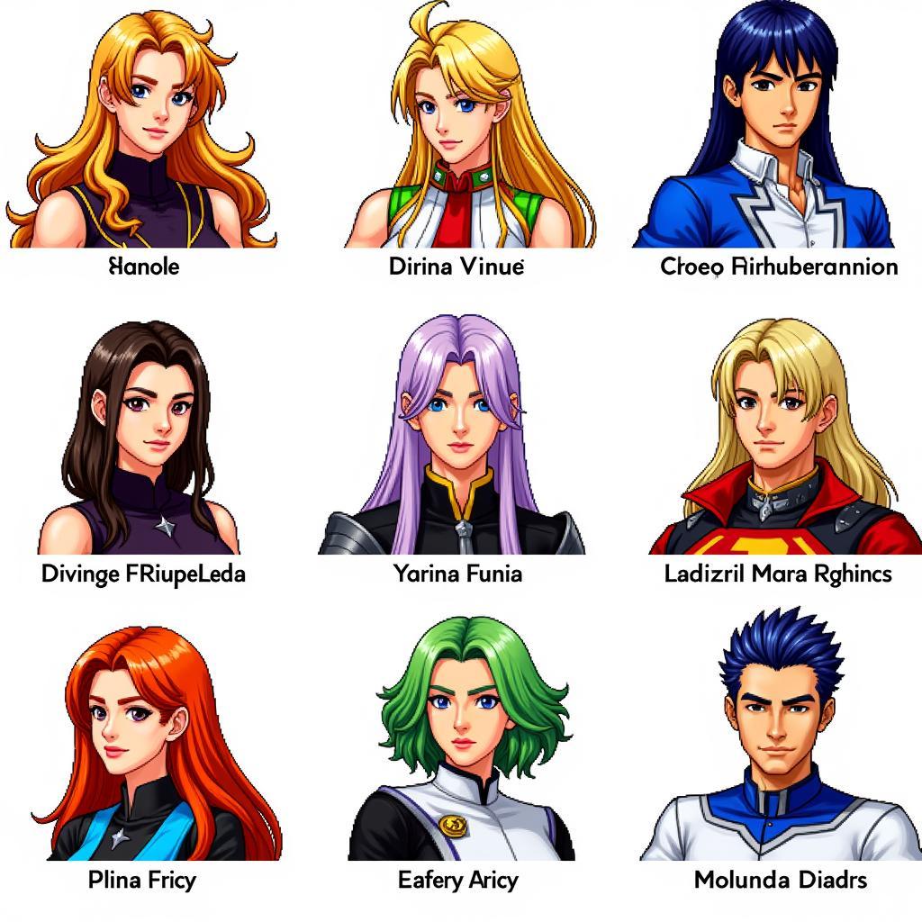 Shining Force 1 Characters