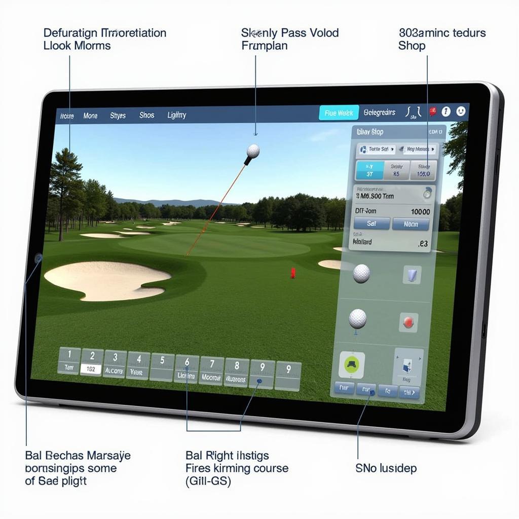 SkyTrak Software Interface