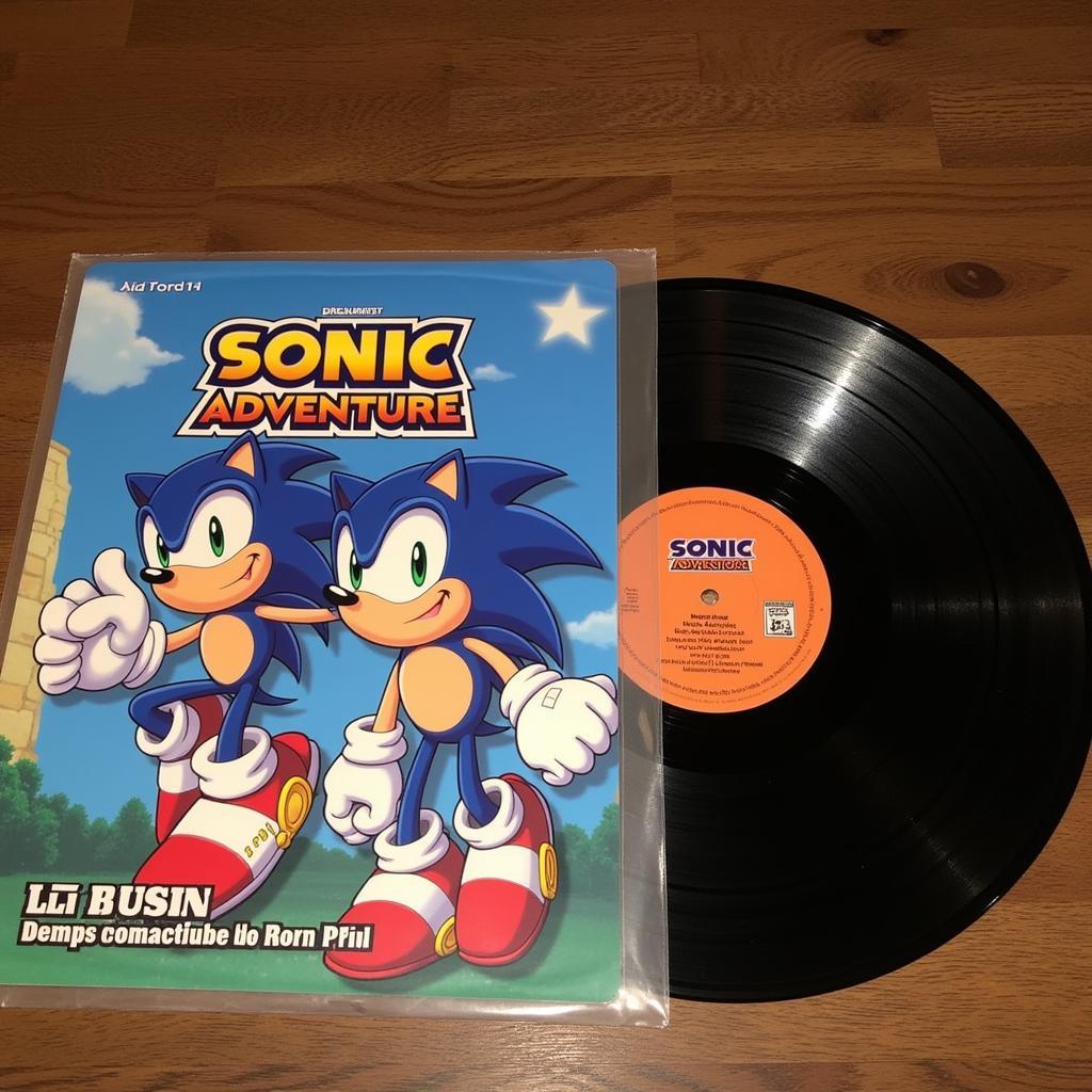 Sonic Adventure Soundtrack Vinyl Record