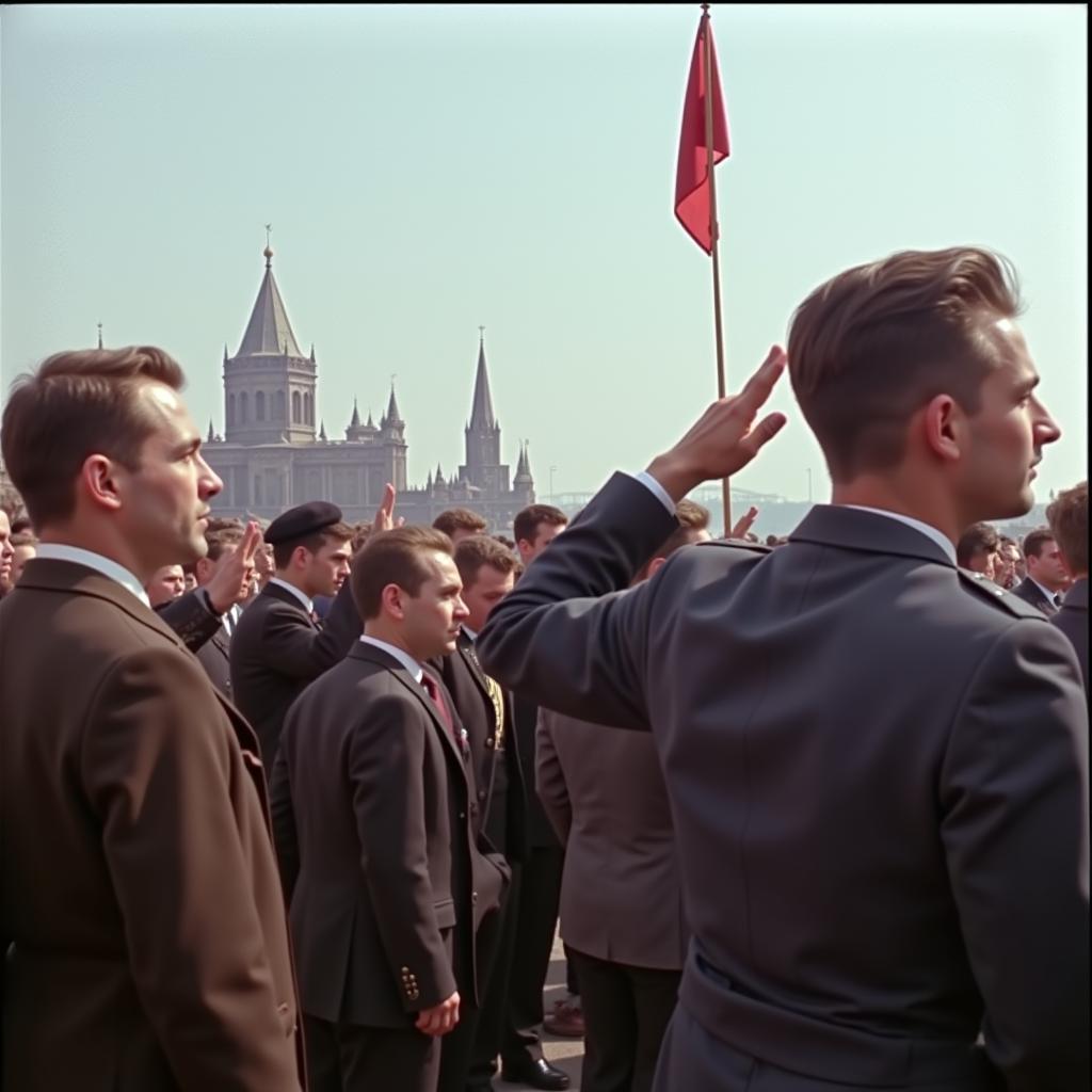 Soviet National Anthem Historical Footage