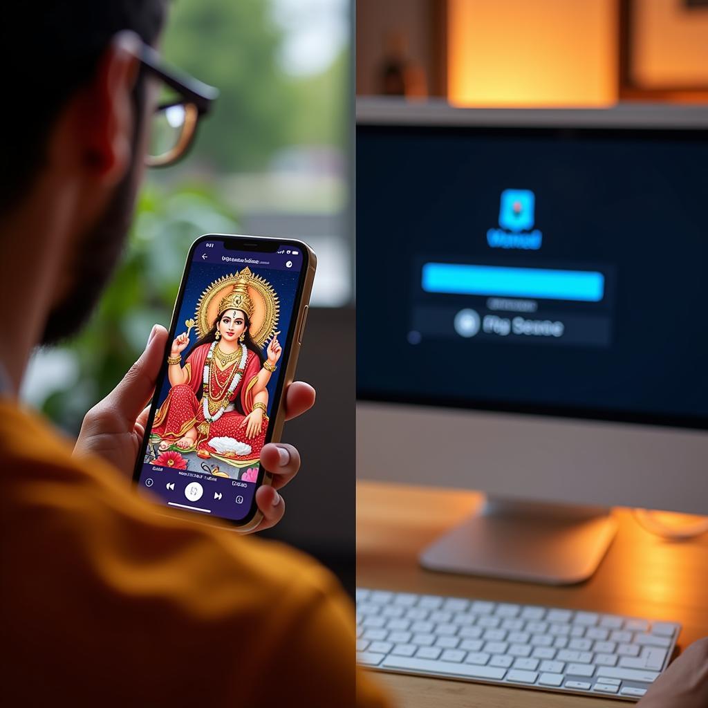 Comparing Streaming and Download Options for Sri Lalitha Sahasranamam