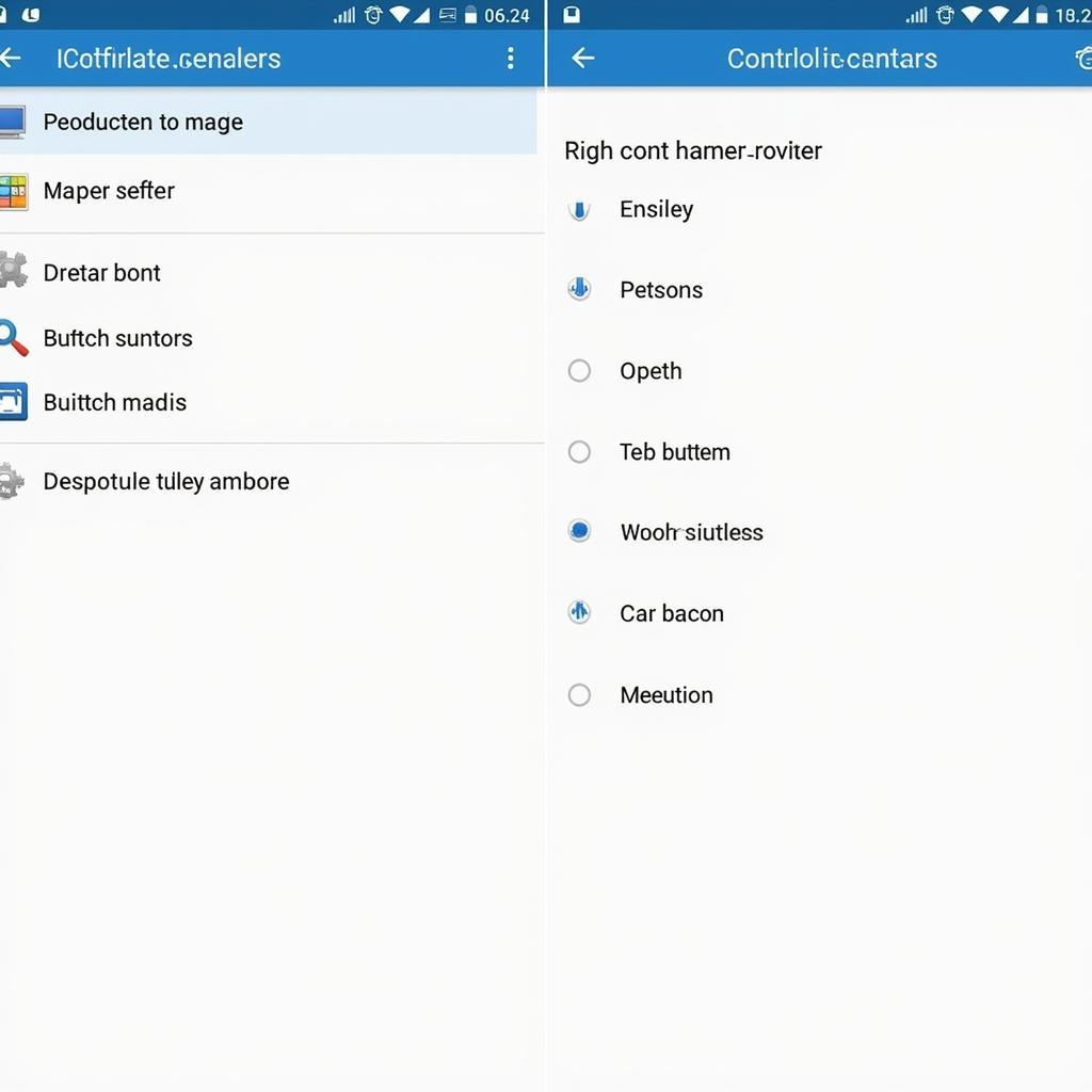 Configuring controller settings for SSBB on Android