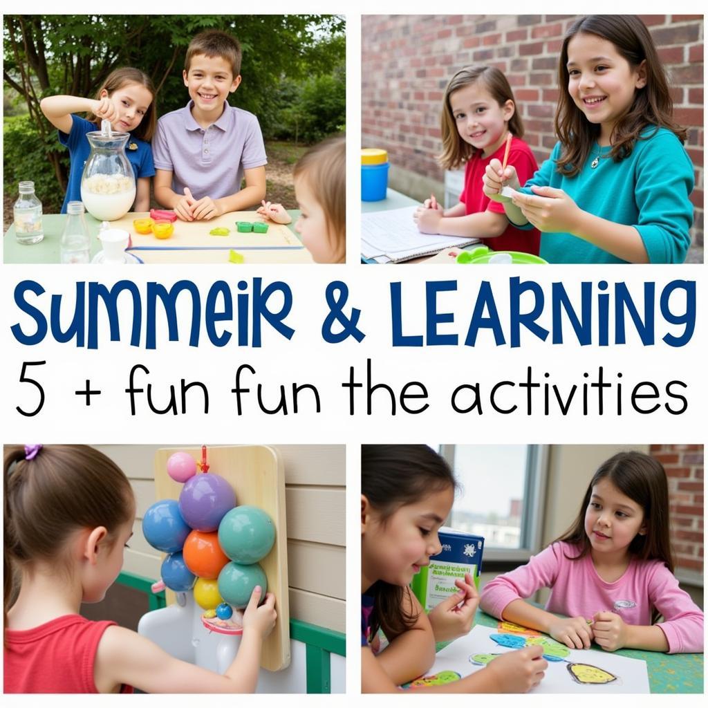 Summer Learning Fun and Engaging Activities