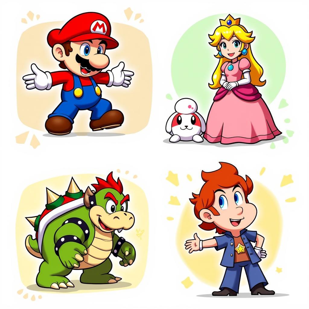 Super Mario RPG Character Roster