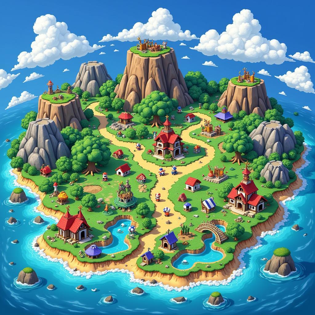 Super Mario RPG World Map