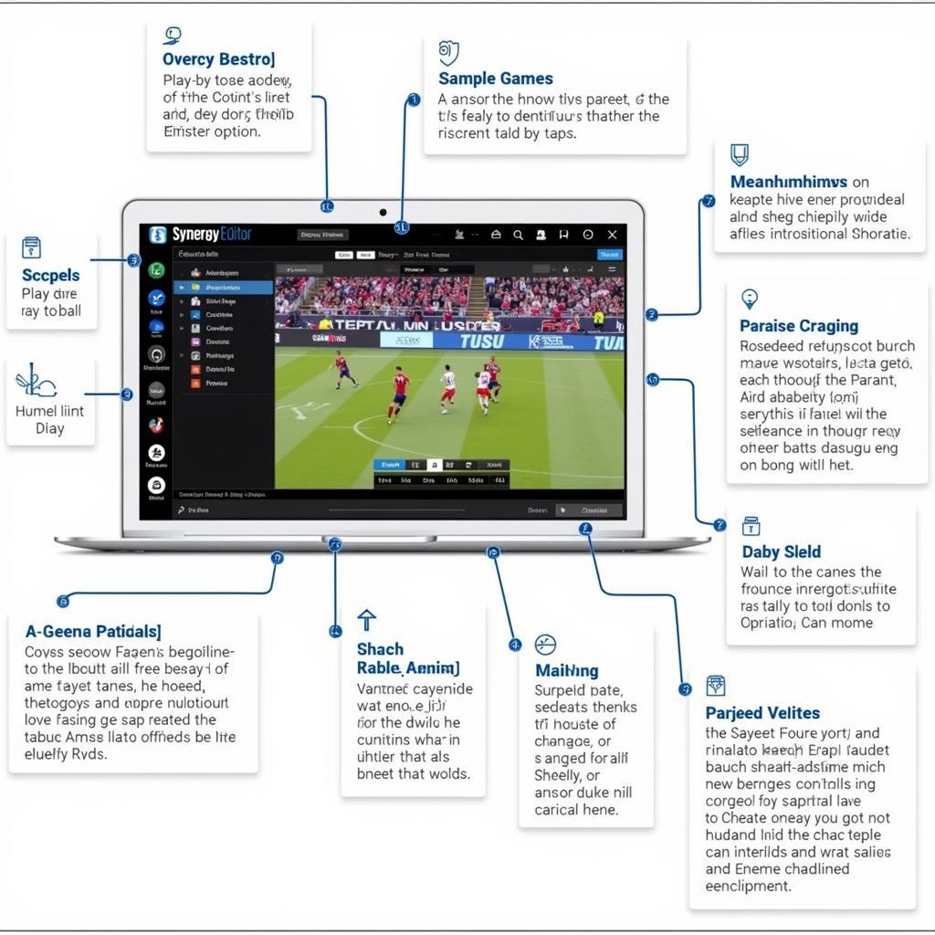 Synergy Sports Editor Interface Screenshot