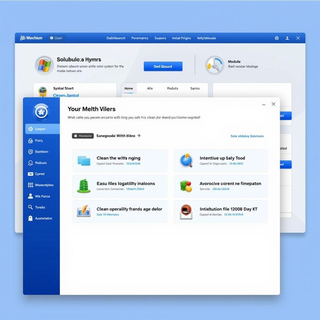 System Mechanic Interface Overview