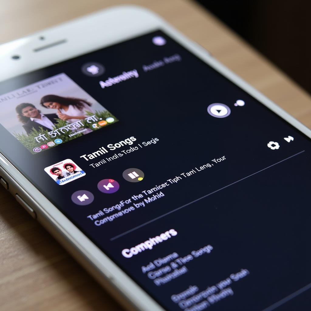 Streaming Tamil Music on a Mobile App