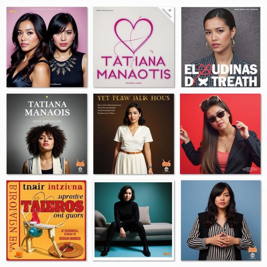 Tatiana Manaois Album Covers Showcase Her Unique Style