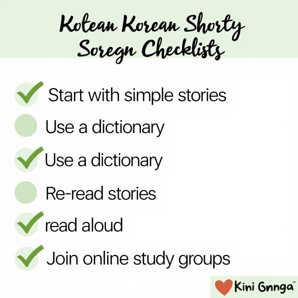 Tips for Learning Korean with Short Stories