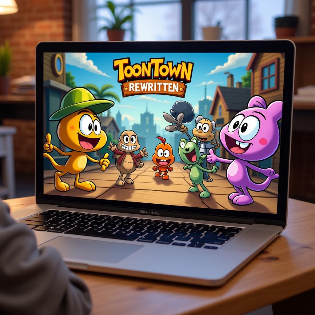 Toontown Rewritten Gameplay on Mac