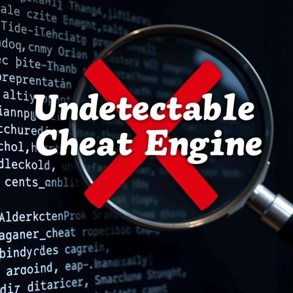 The Myth of the Undetectable Cheat Engine