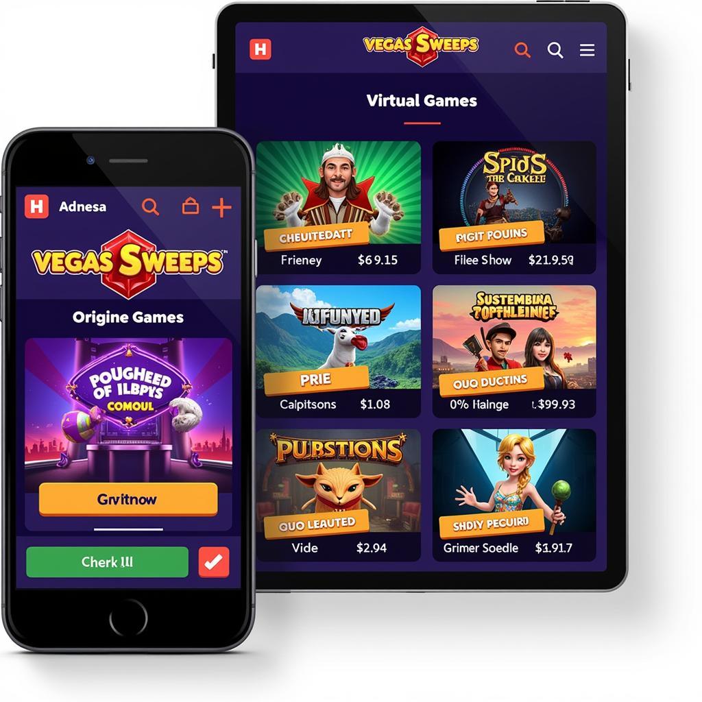 Vegas Sweeps iOS Gameplay Screenshot