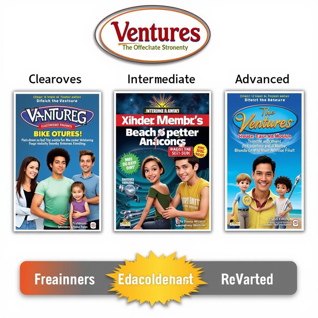 Ventures Series Different Levels