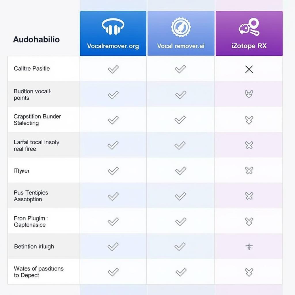 Vocal Separation Software Comparison