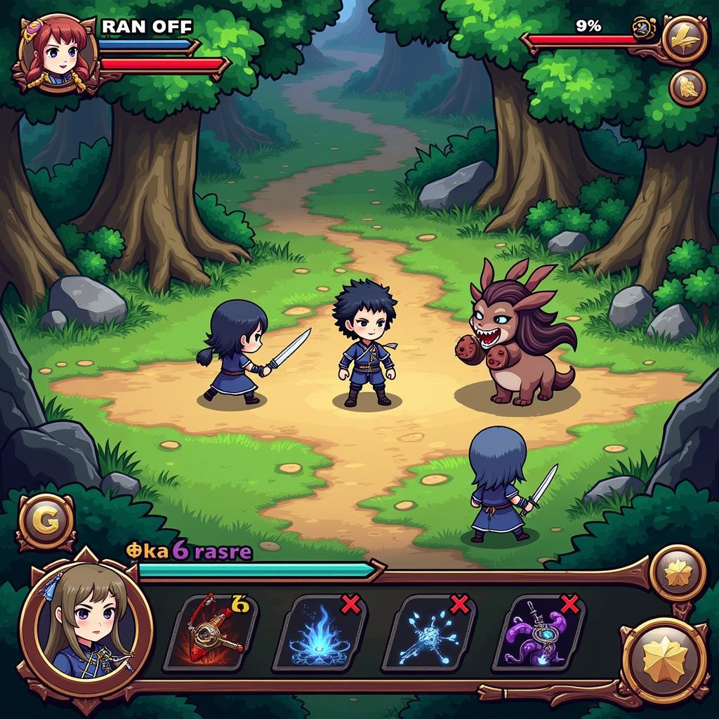 Wandering Sword Gameplay Screenshot