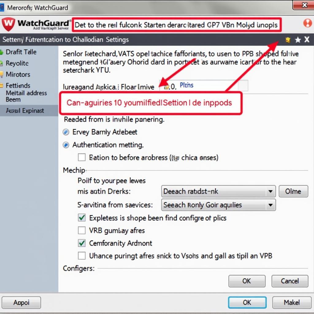 WatchGuard SSL VPN Client Settings and Configuration